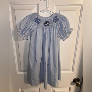 UNC smocked dress